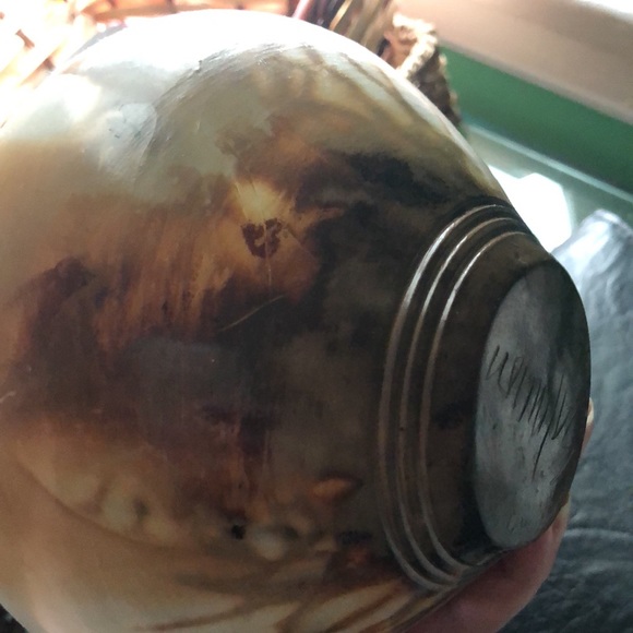 Vase called horsehair handmade and bought at an art museum - Picture 6 of 7